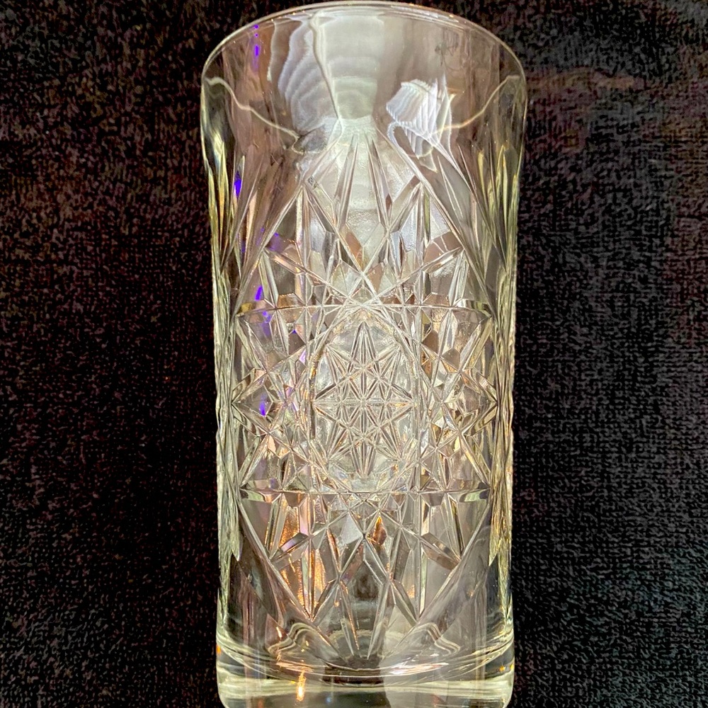 Libbey Hobstar Set of 4 Glasses